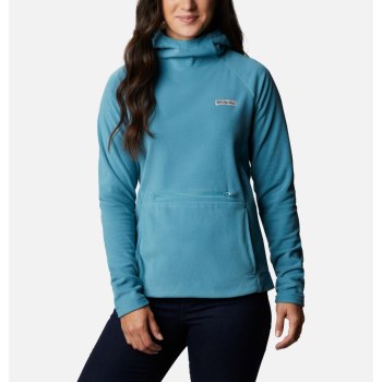 Columbia Ali Peak Hooded Fleece, Sudaderas Con Capucha Azules Para Mujer | 924137-GZK